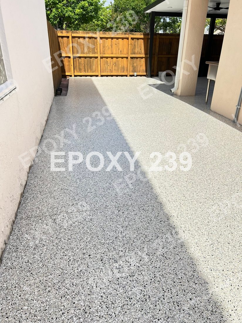 Epoxy floor