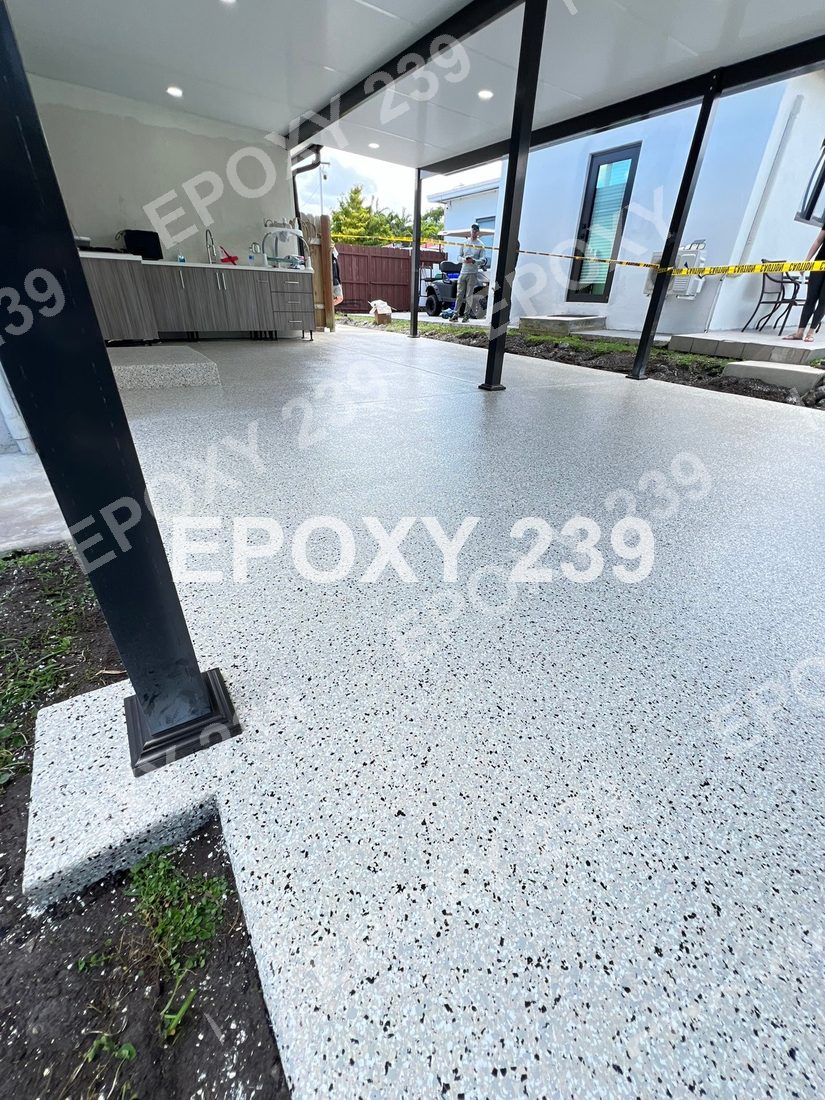 Epoxy floor